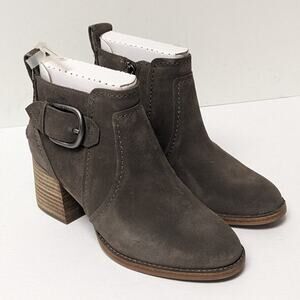 UGG Leahy Ankle Boots, Grey Suede, Women's 5.5 M